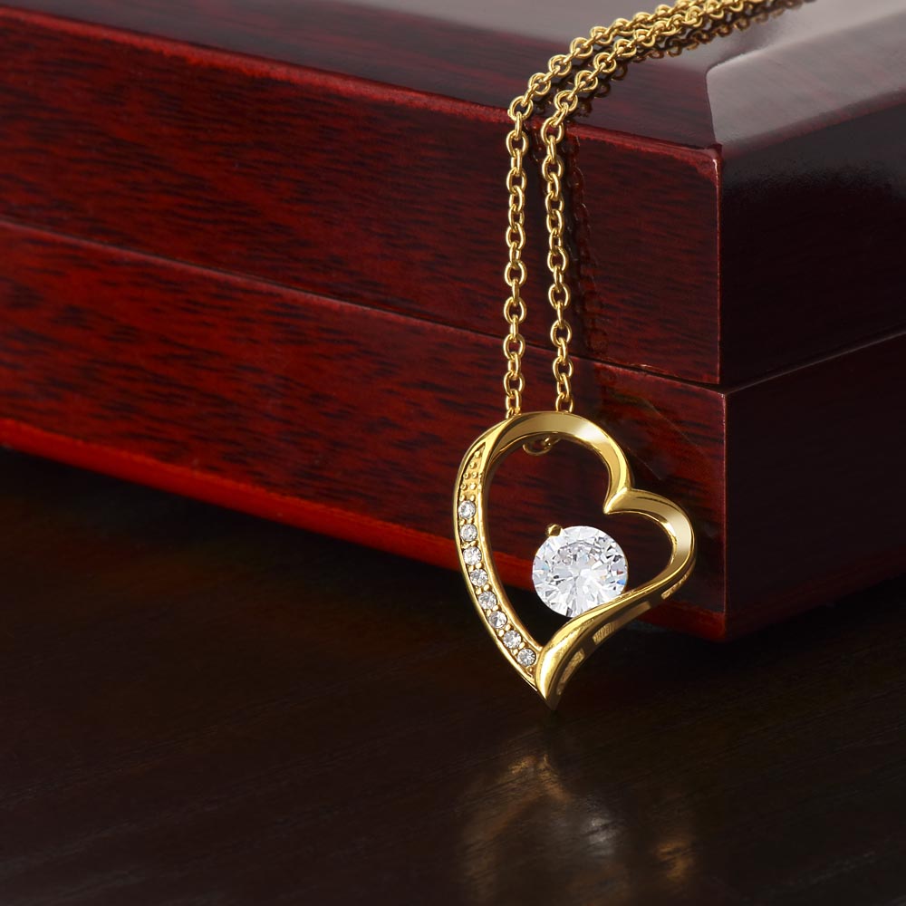 Forever Love Necklace - Make the Woman in your Life Scream with Happiness - Engravable