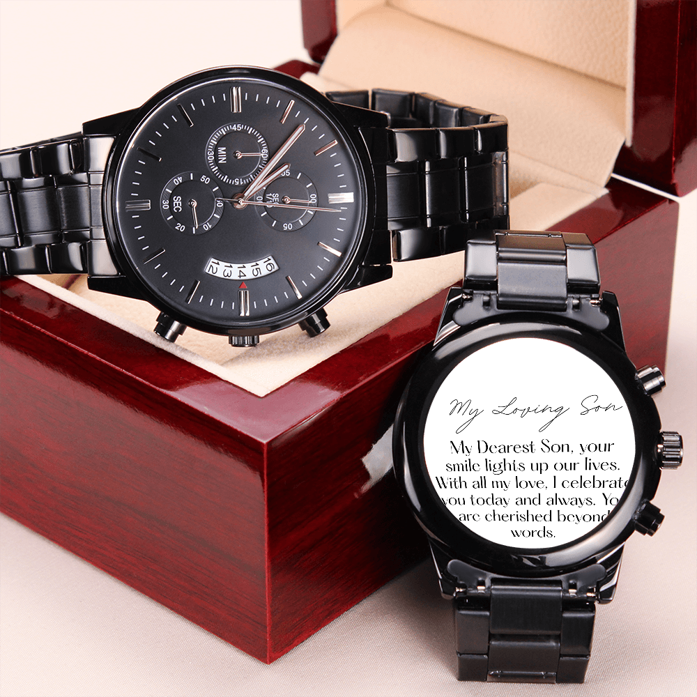Chronograph Watch Perfect Gift for that Man in your Life - Engravable