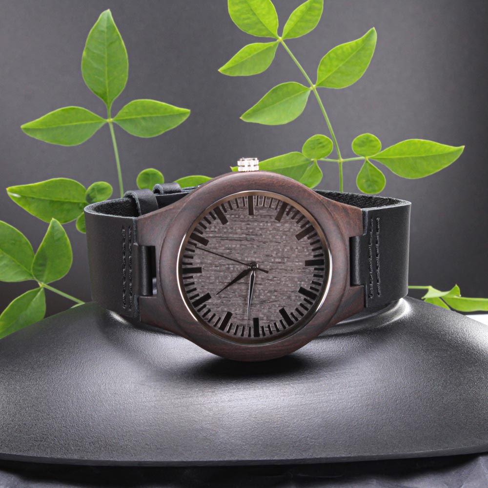 Engravable Wooden Watch - For that Special Guy!