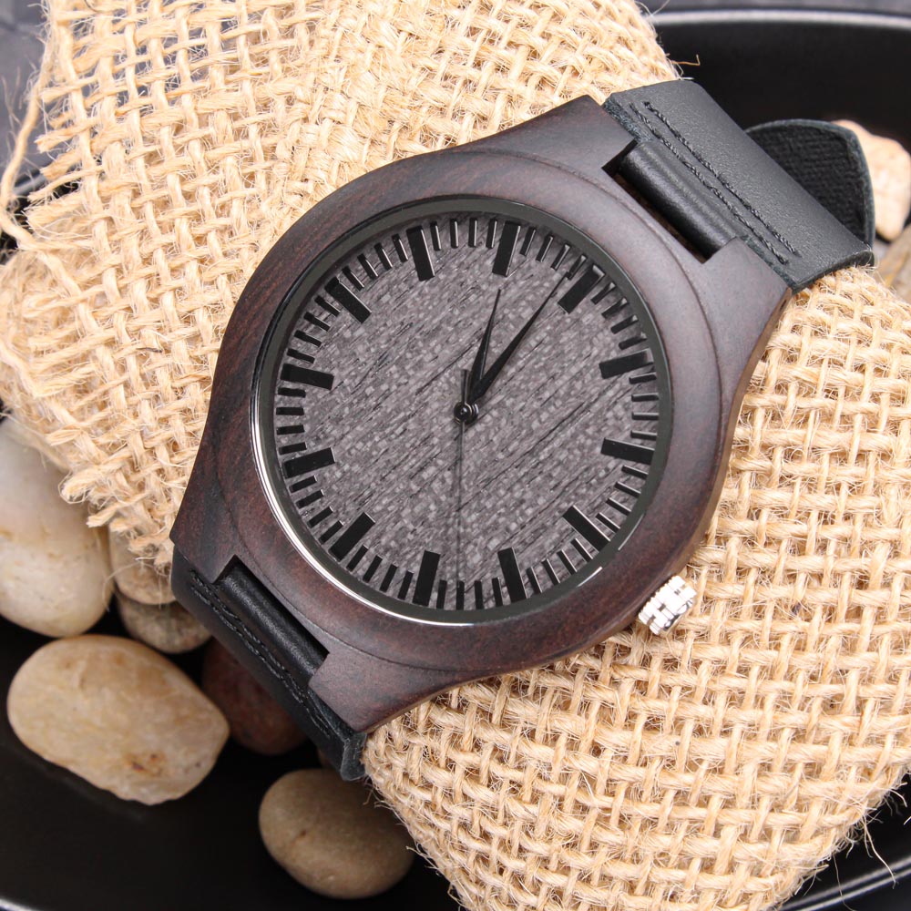 Engravable Wooden Watch - For that Special Guy!