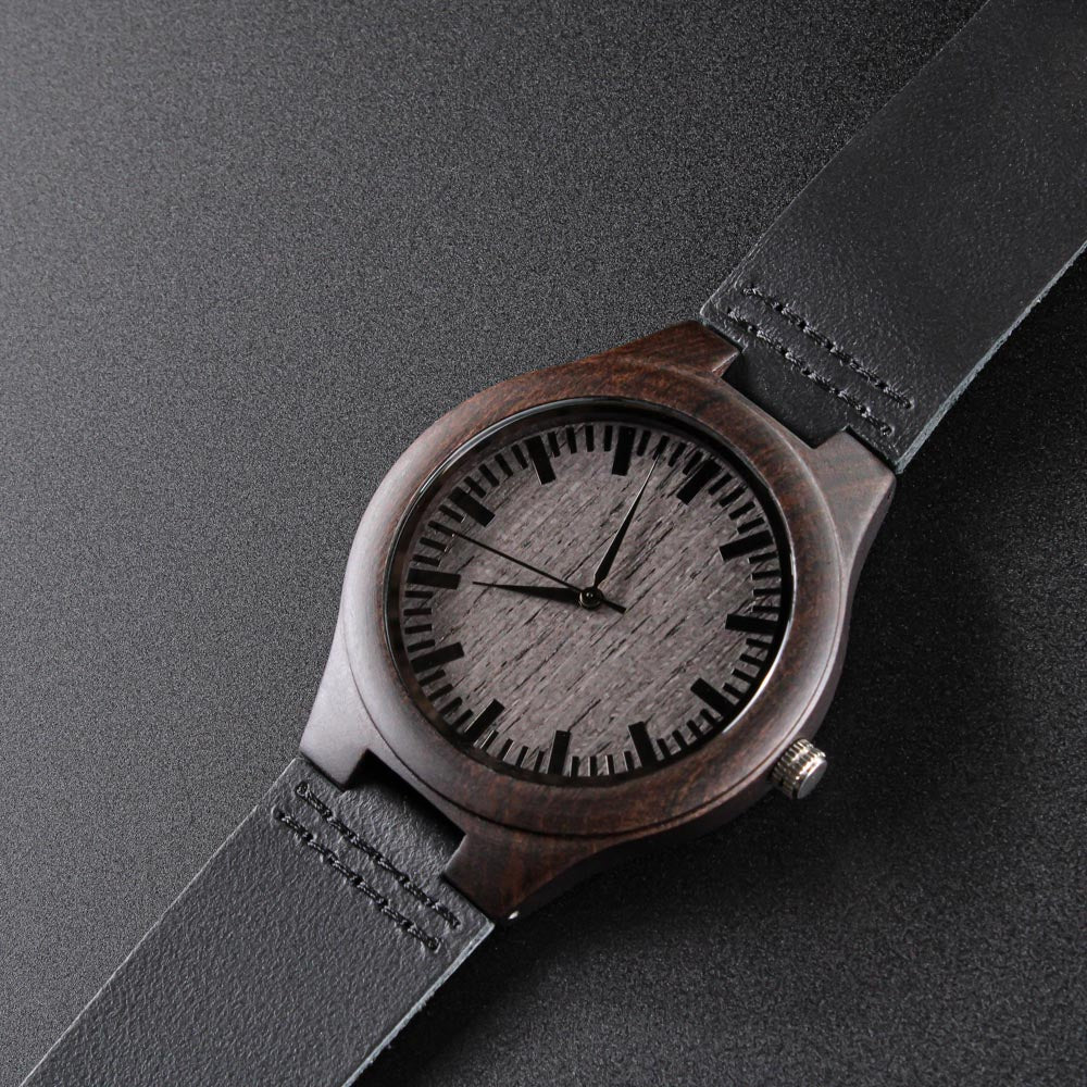 Engravable Wooden Watch - For that Special Guy!