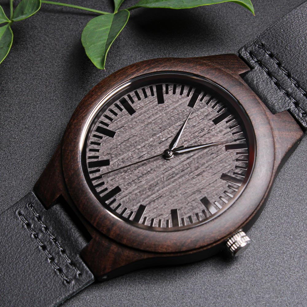 Engravable Wooden Watch - For that Special Guy!