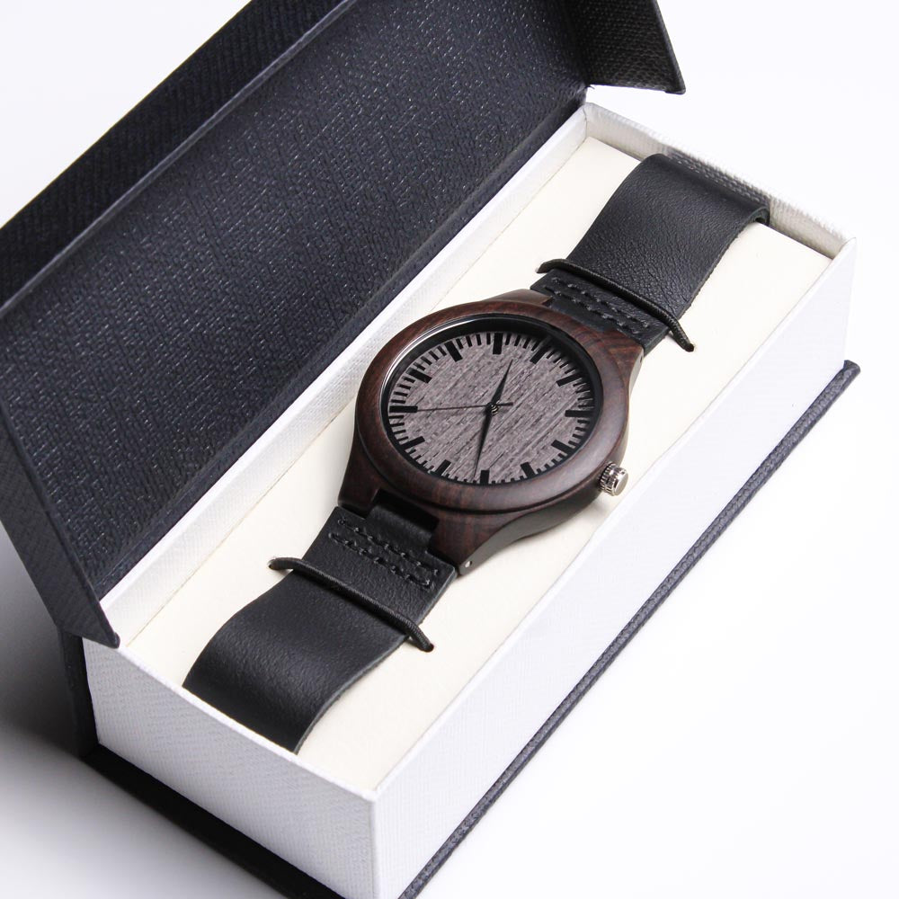 Engravable Wooden Watch - For that Special Guy!