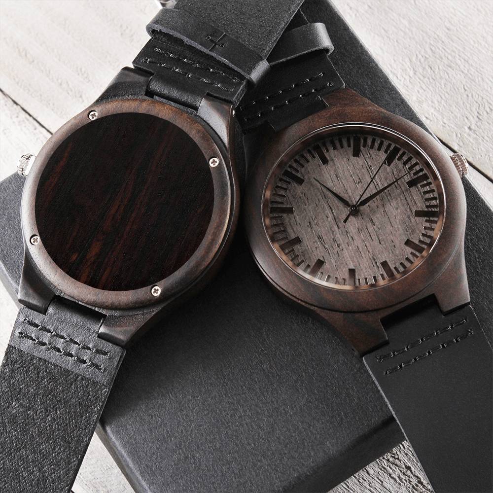 Engravable Wooden Watch - For that Special Guy!