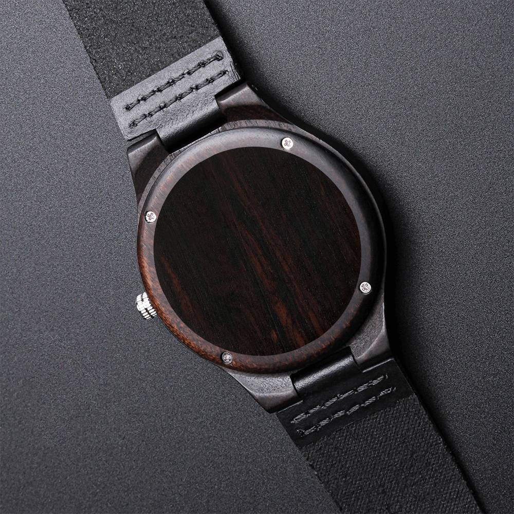 Engravable Wooden Watch - For that Special Guy!