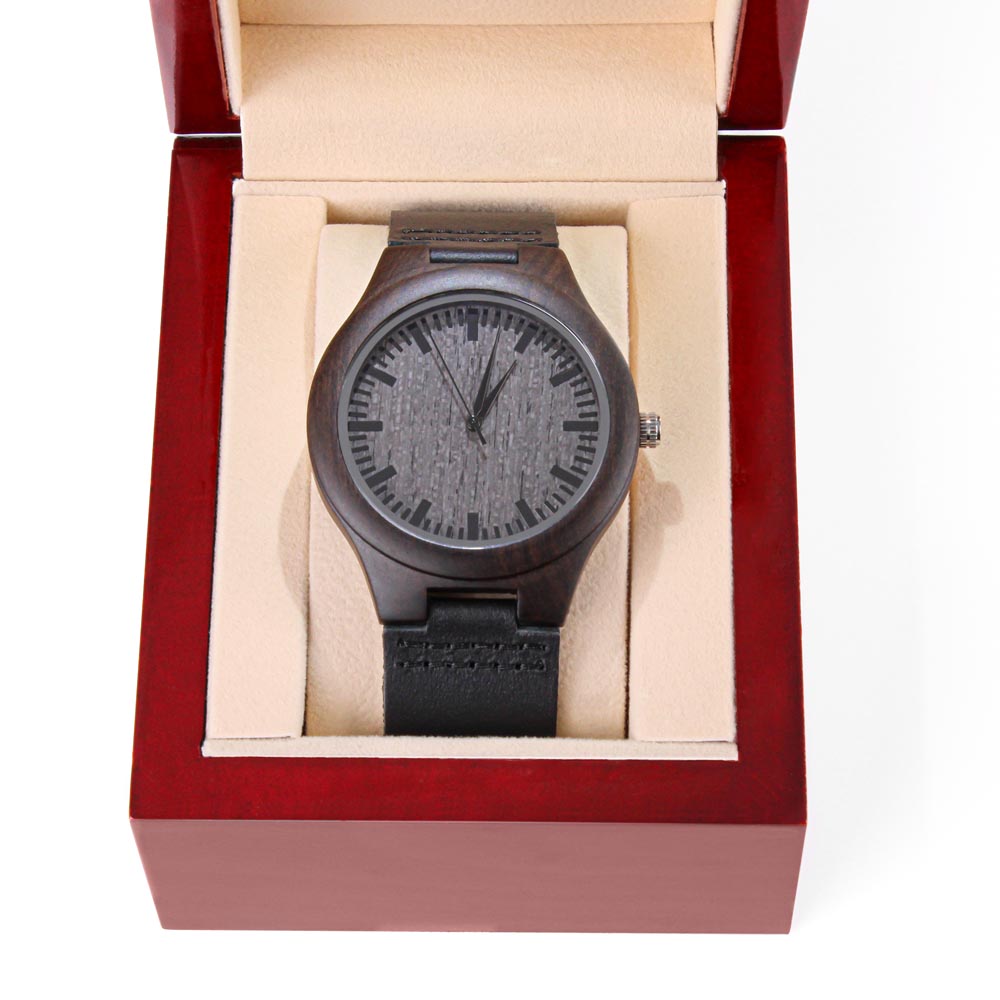 Engravable Wooden Watch - For that Special Guy!