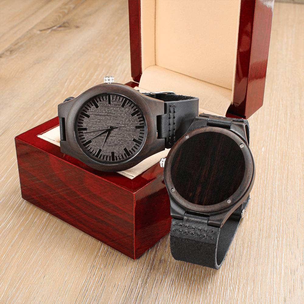 Engravable Wooden Watch - For that Special Guy!