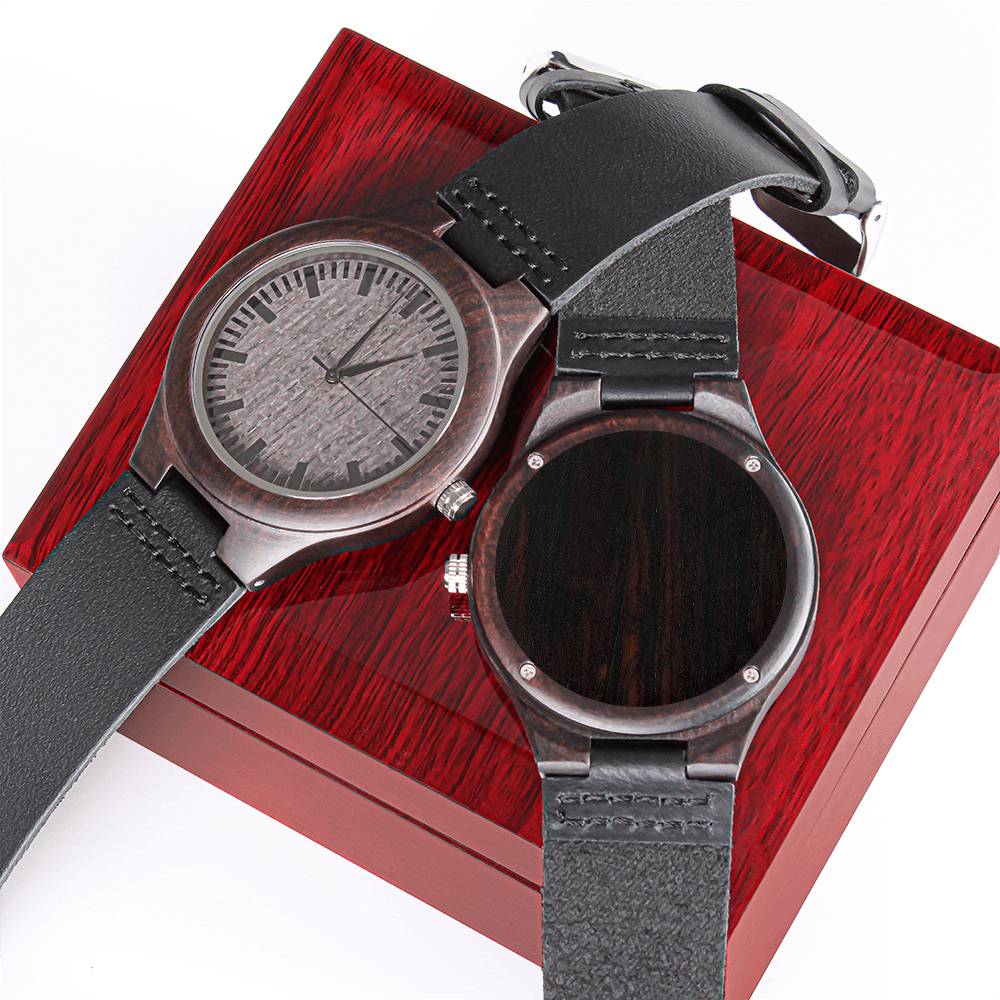 Engravable Wooden Watch - For that Special Guy!