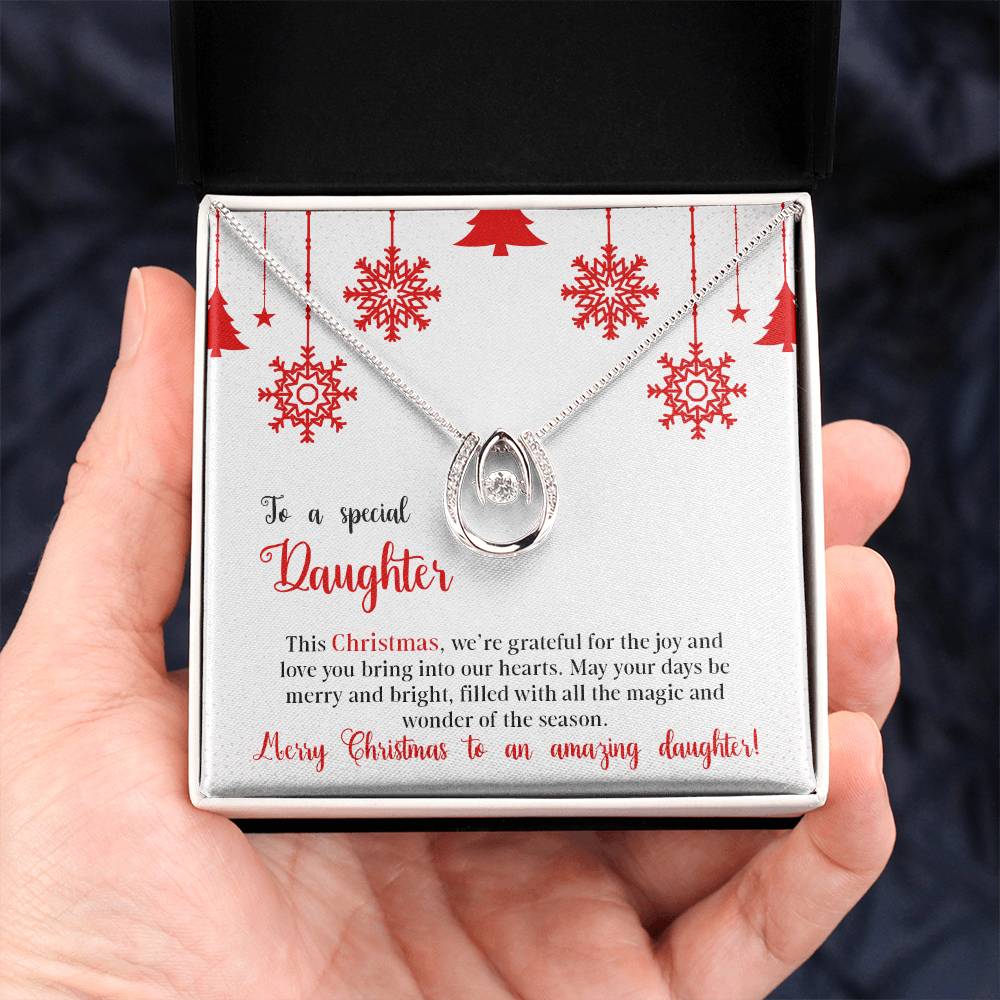 Lucky in Love Necklace - To Your Special Woman!