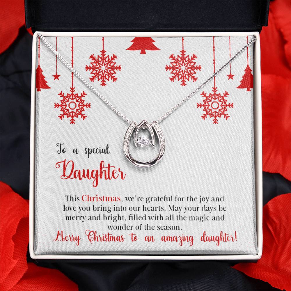 Lucky in Love Necklace - To Your Special Woman!