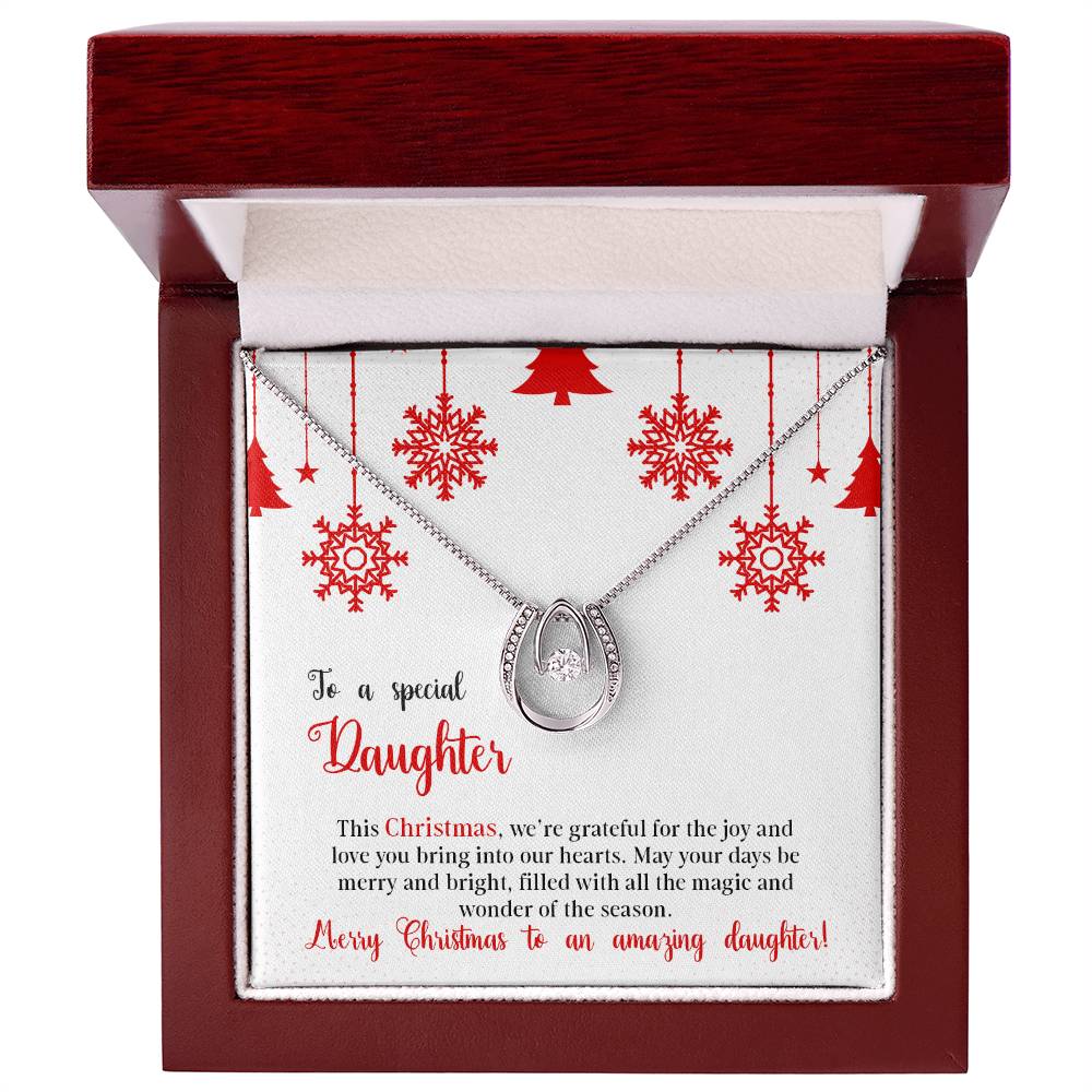 Lucky in Love Necklace - To Your Special Woman!