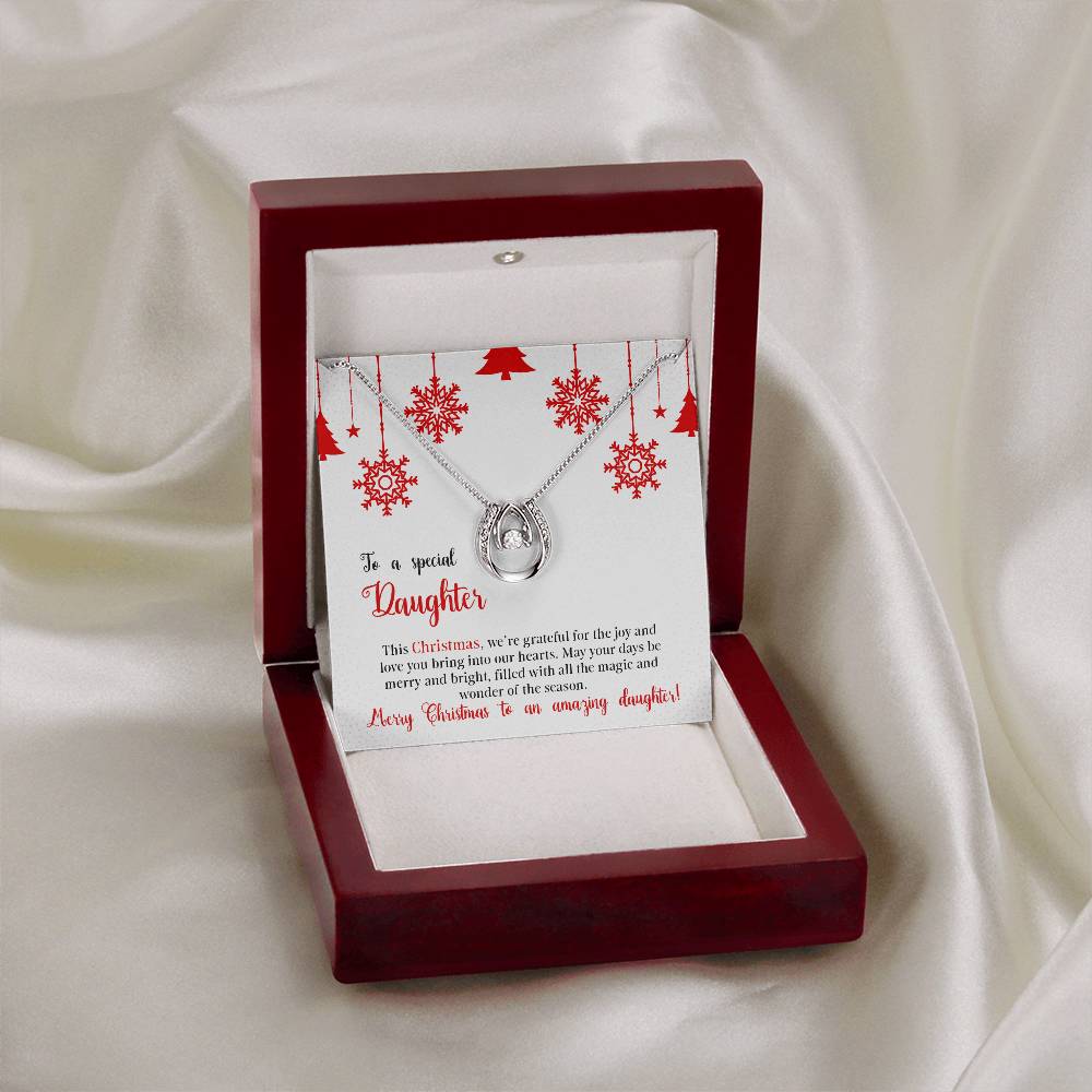 Lucky in Love Necklace - To Your Special Woman!