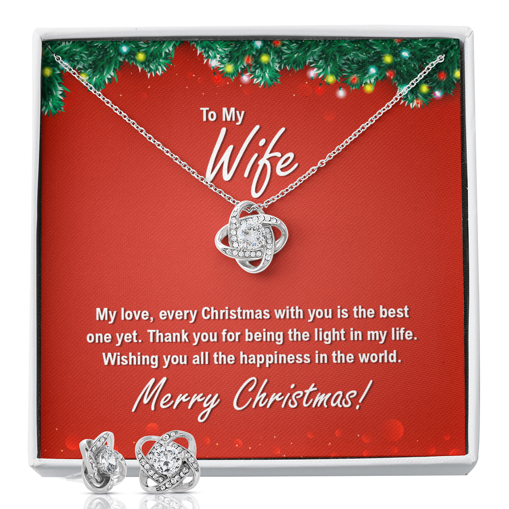 Make Her Feel Special This Christmas with this Necklace and Earring Set!