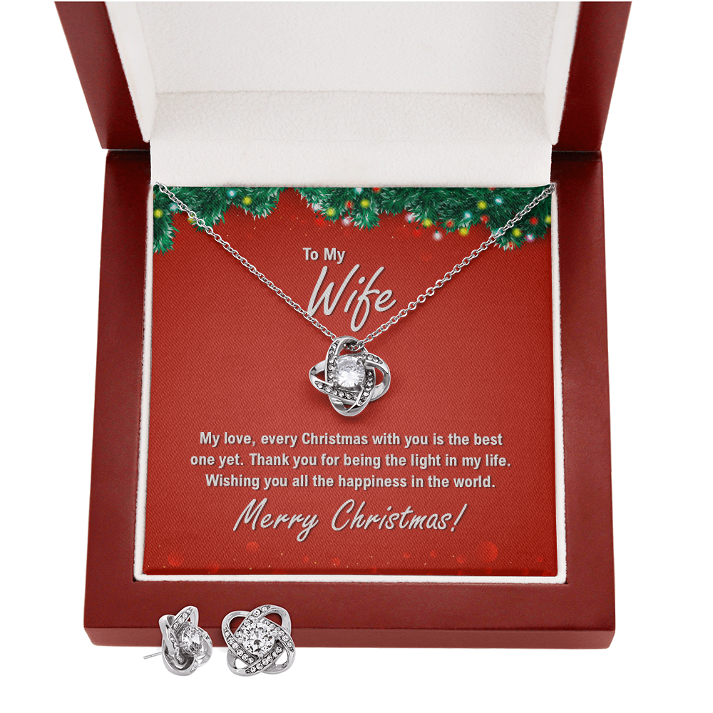Make Her Feel Special This Christmas with this Necklace and Earring Set!