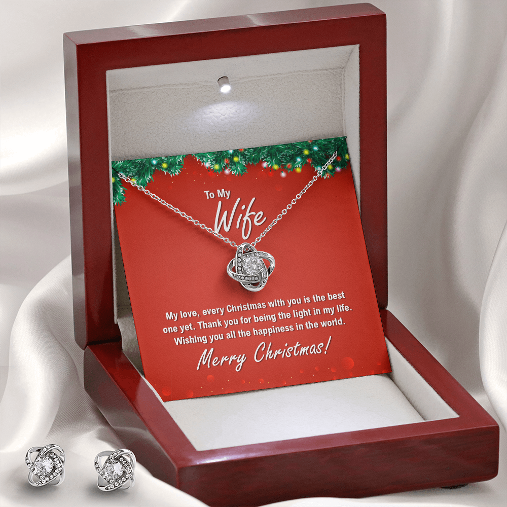 Make Her Feel Special This Christmas with this Necklace and Earring Set!