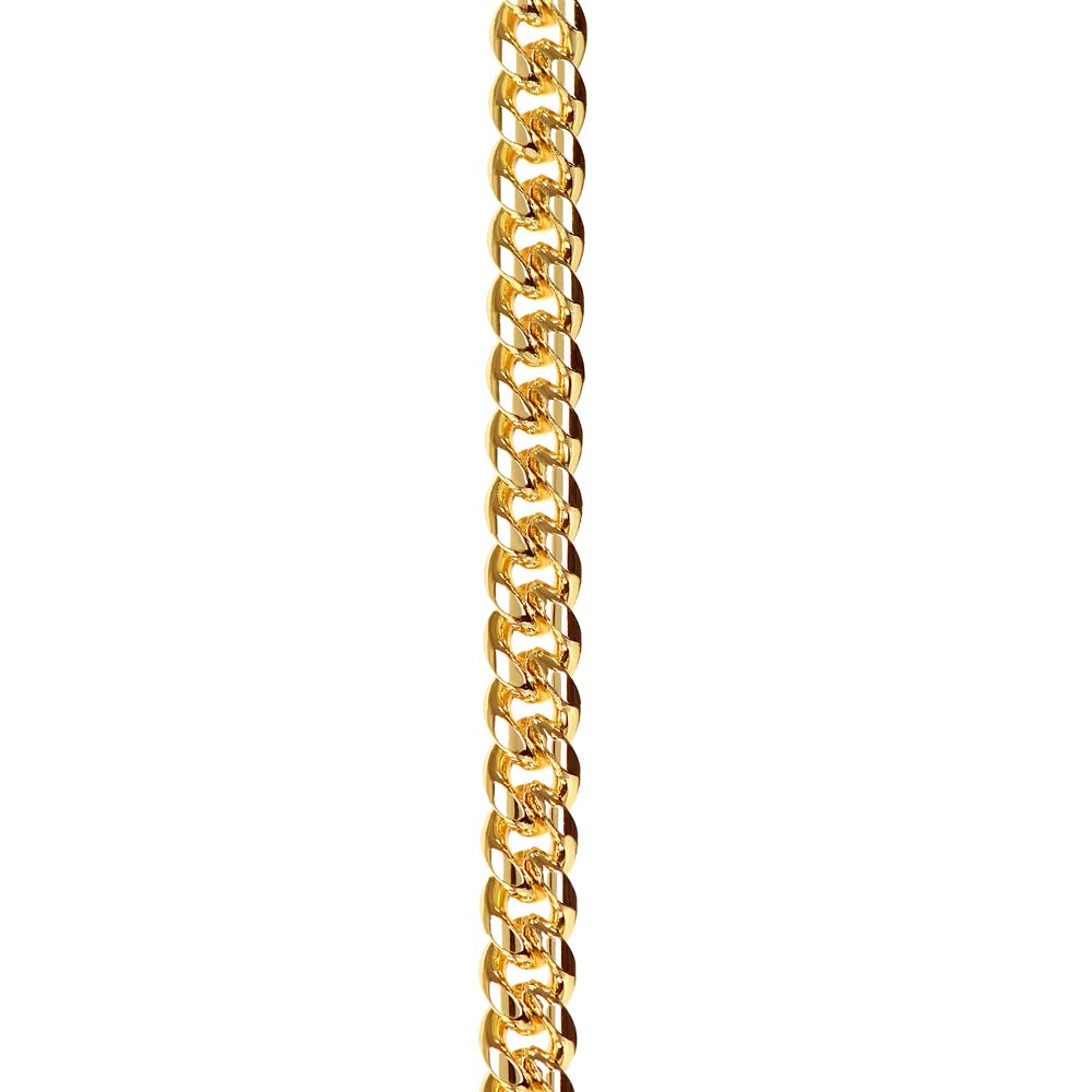 Cuban Link Chain in Gold or Silver - The Man in your Life Will Love It! - Engravable