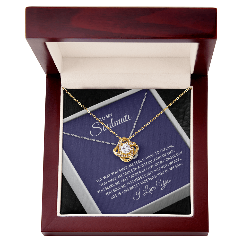 Love Knot Necklace Just for Her