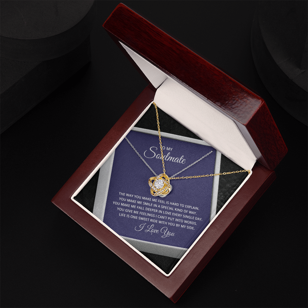 Love Knot Necklace Just for Her