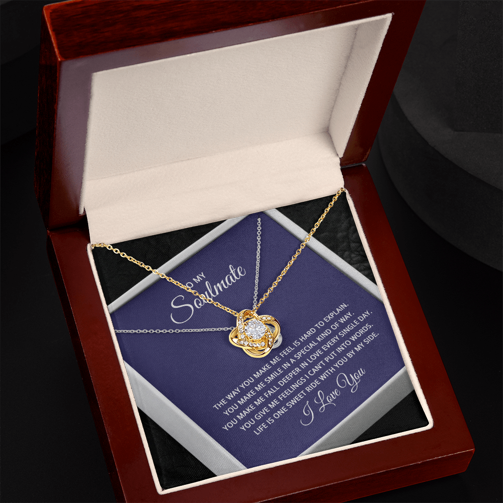 Love Knot Necklace Just for Her