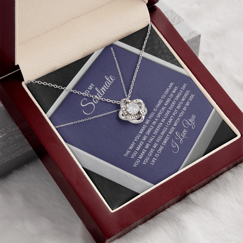 Love Knot Necklace Just for Her