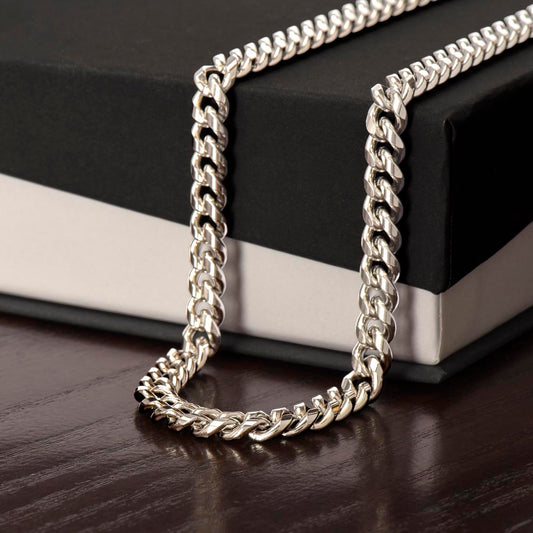 Cuban Link Chain for Him Perfect for the Holidays!!