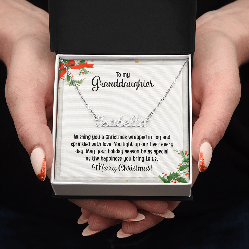 Have you Name Set in 14K or 18K Gold Plated!! She will Love It!