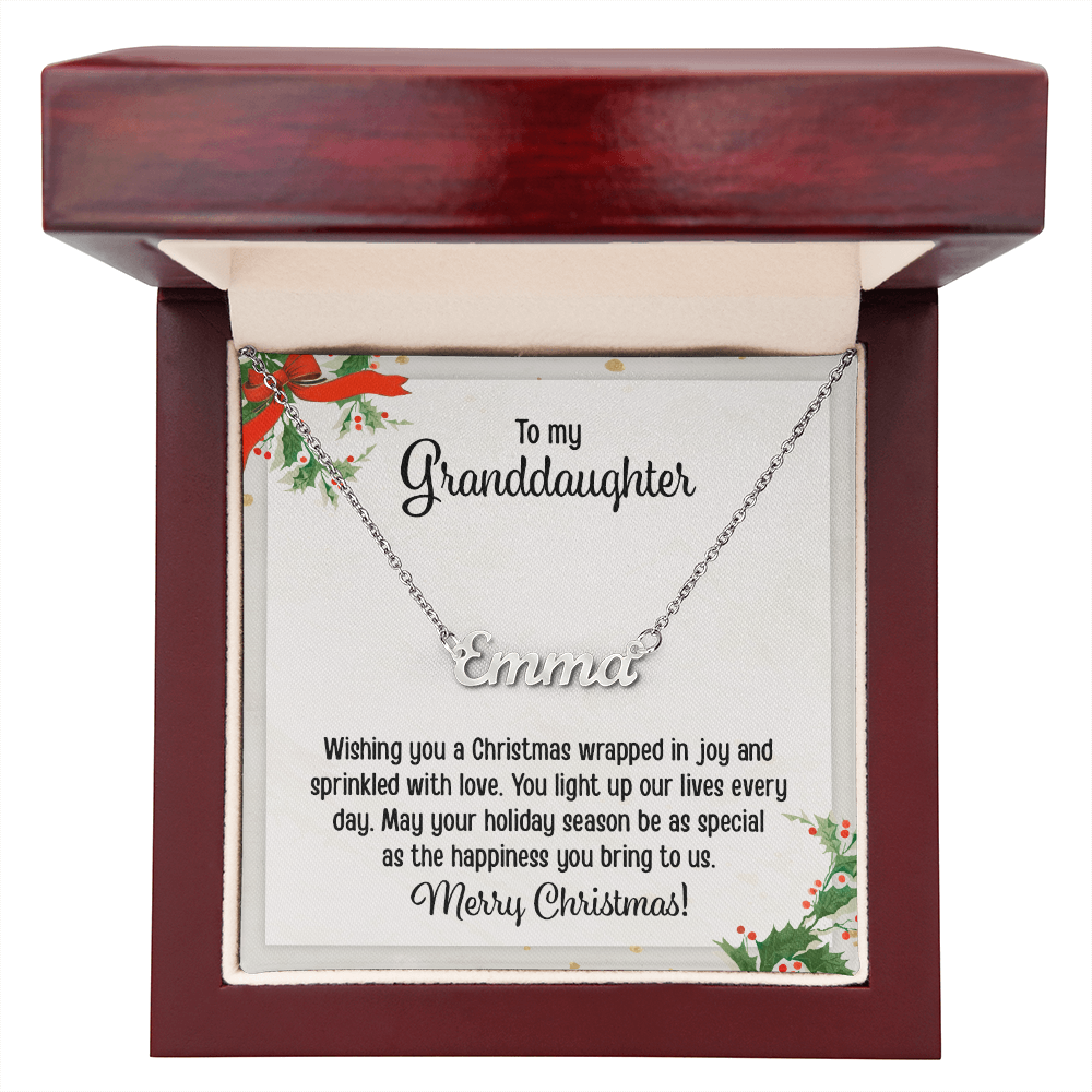 Have you Name Set in 14K or 18K Gold Plated!! She will Love It!