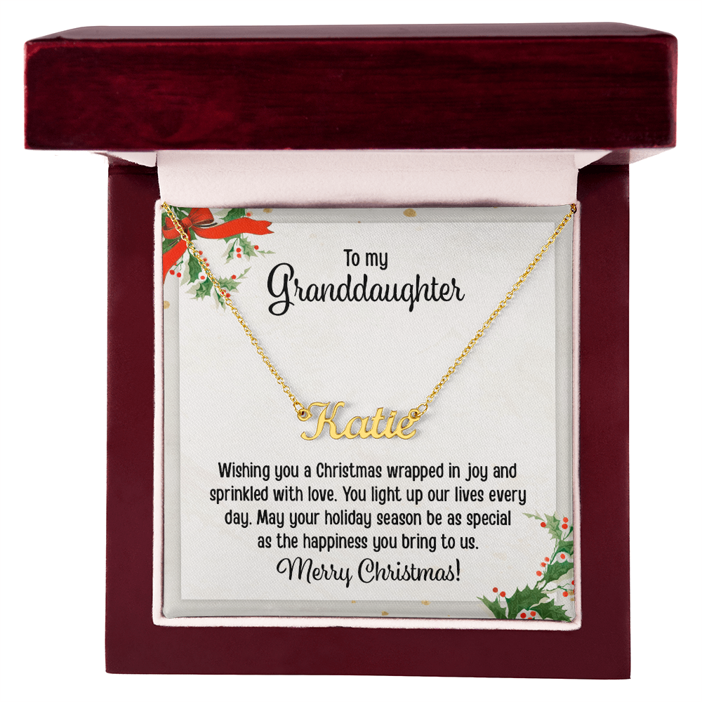 Have you Name Set in 14K or 18K Gold Plated!! She will Love It!