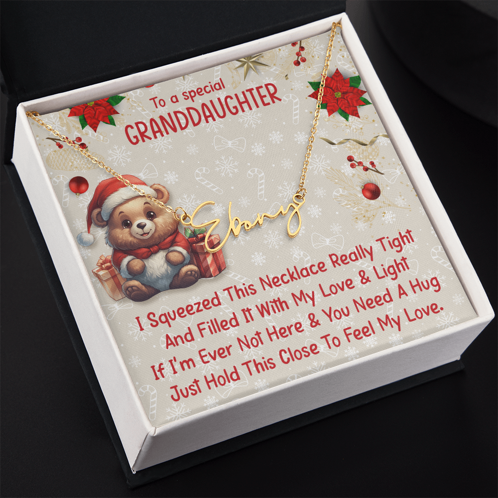 Signature Name Necklace