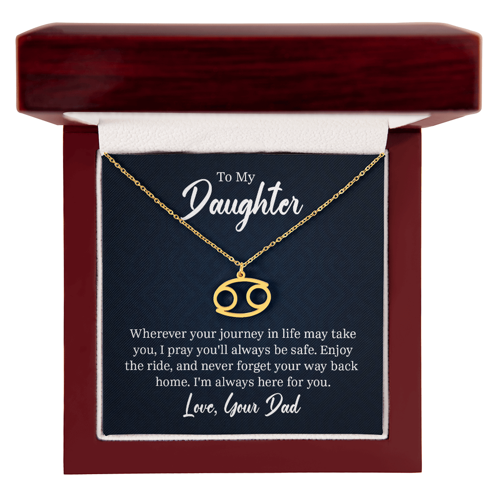 Always Know Where Your Stars Will Take You - Zodiac Necklace