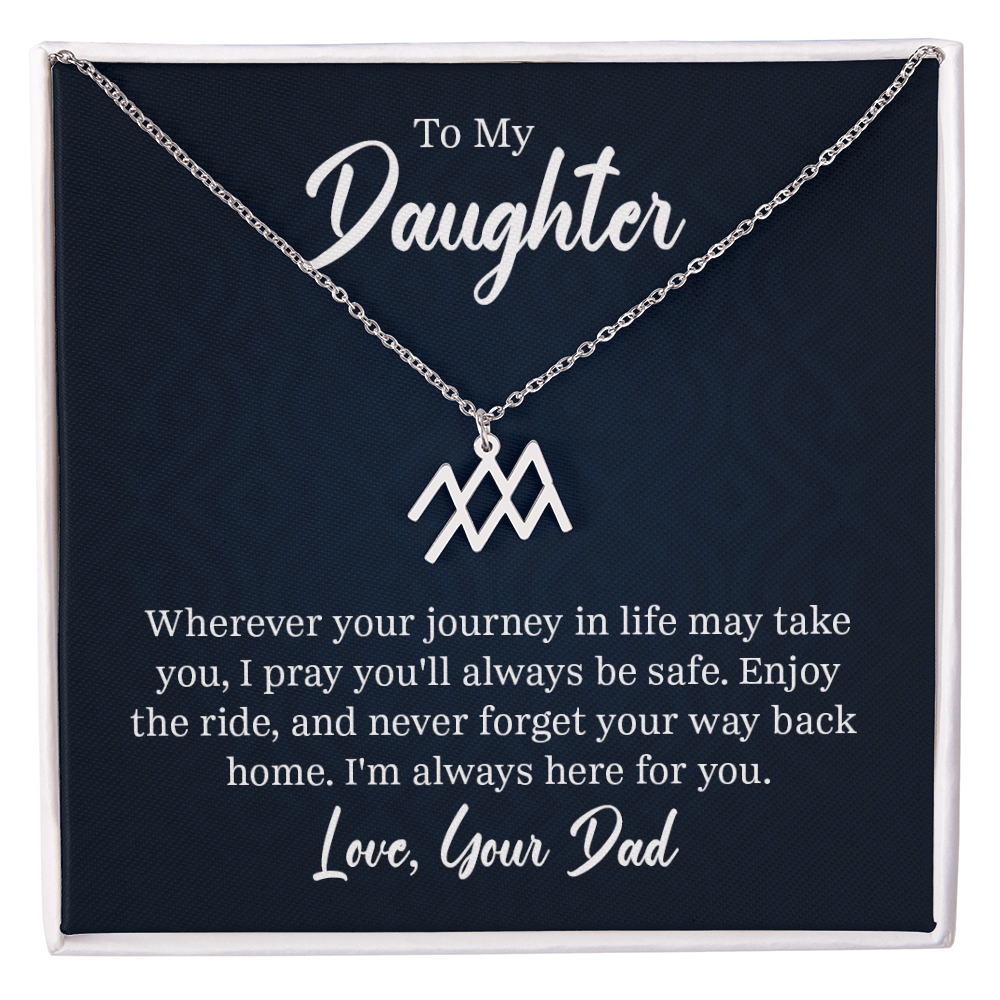 Always Know Where Your Stars Will Take You - Zodiac Necklace