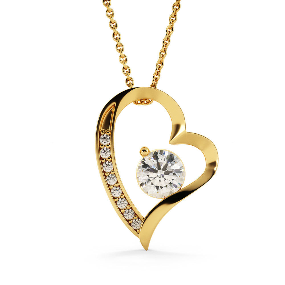 Forever Love Necklace - Make the Woman in your Life Scream with Happiness - Engravable