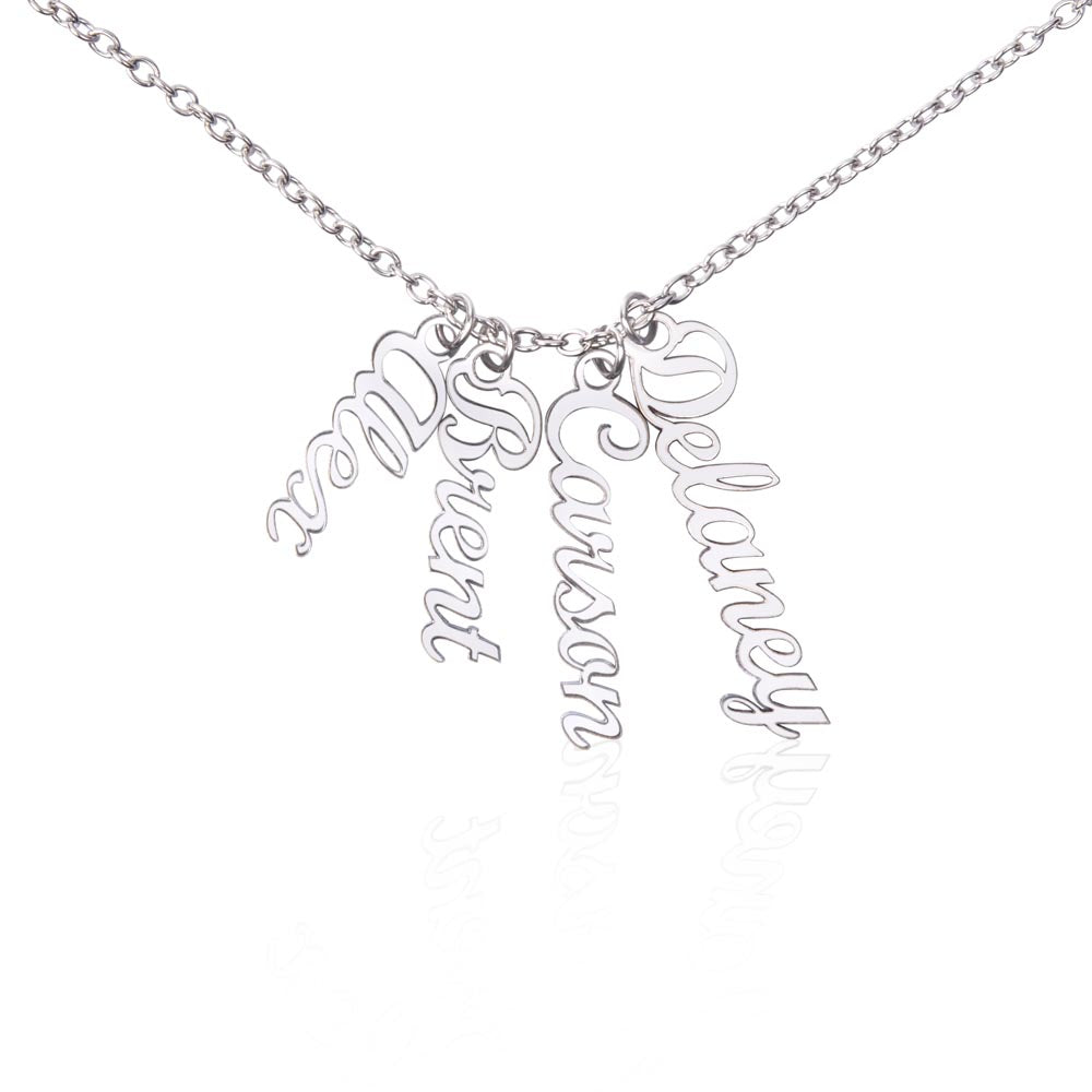 Show off Your Babies with this Multi Name Necklace!!