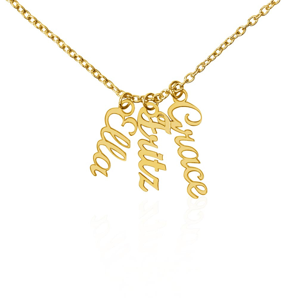 Show off Your Babies with this Multi Name Necklace!!
