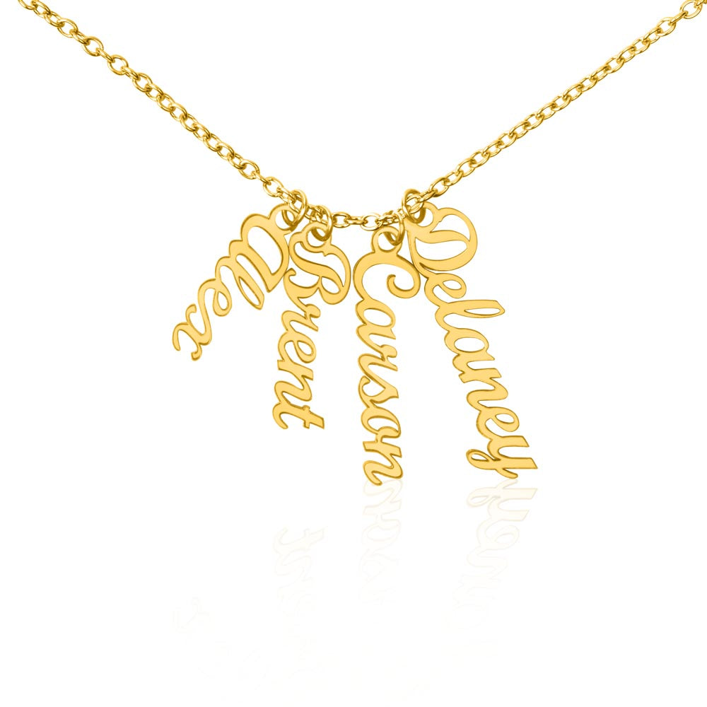 Show off Your Babies with this Multi Name Necklace!!