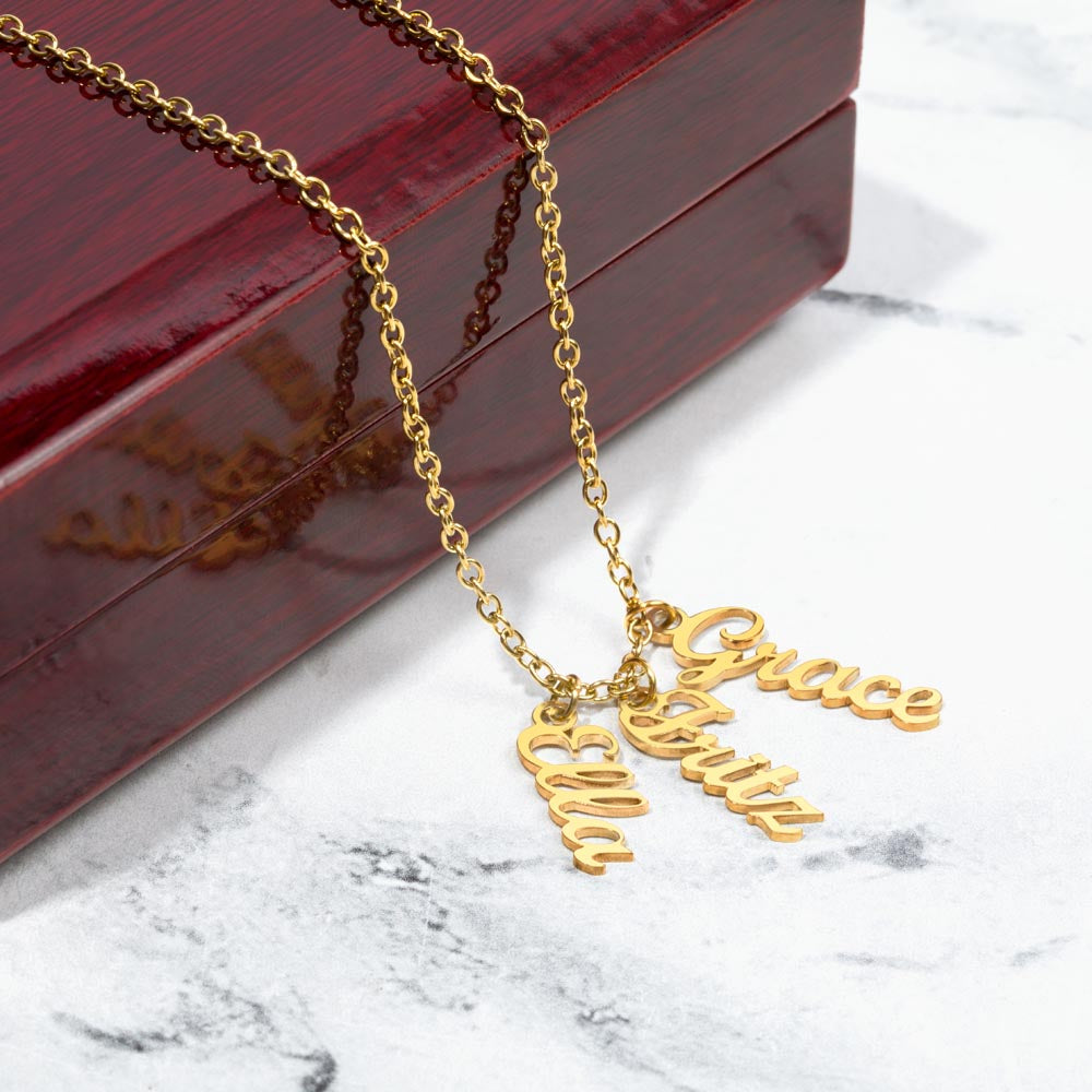 Show off Your Babies with this Multi Name Necklace!!