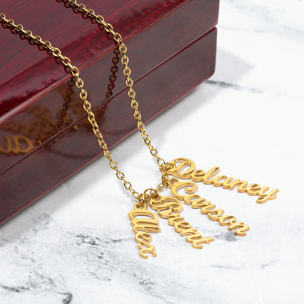 Show off Your Babies with this Multi Name Necklace!!