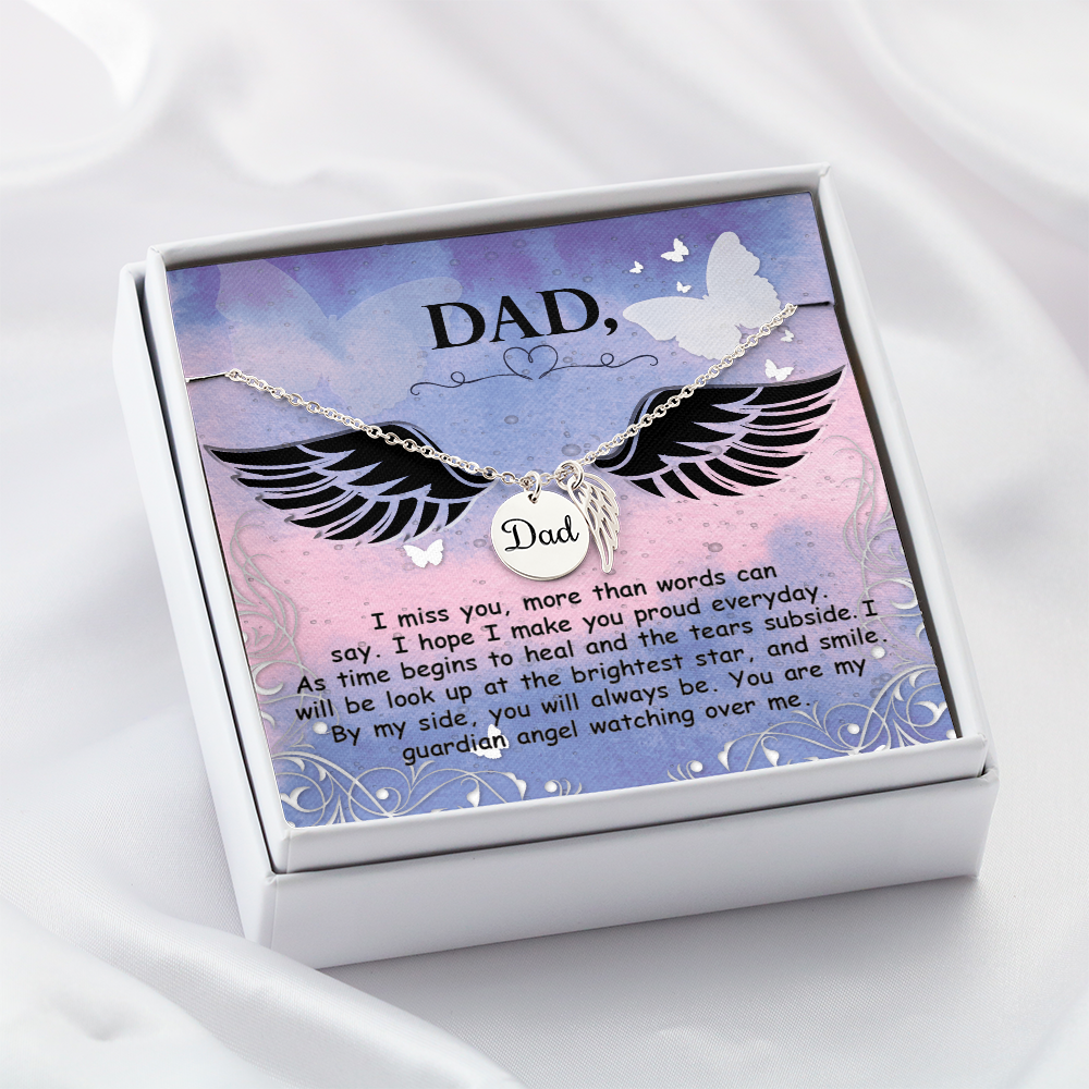 A Memorial to Dad Necklace - Engravable